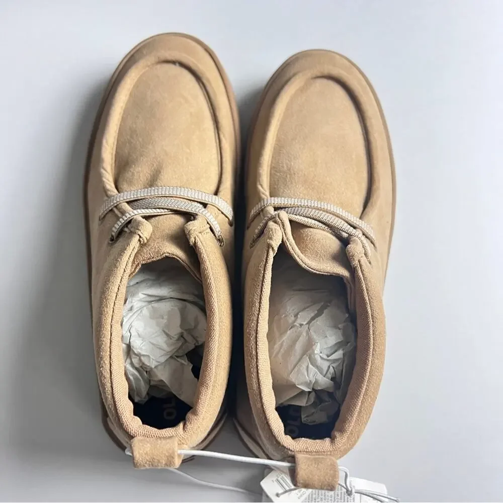 Old Navy Boy's High-Top  Acacia Koolabe Sue Faux-Suede Elastic-Lace Sneakers
